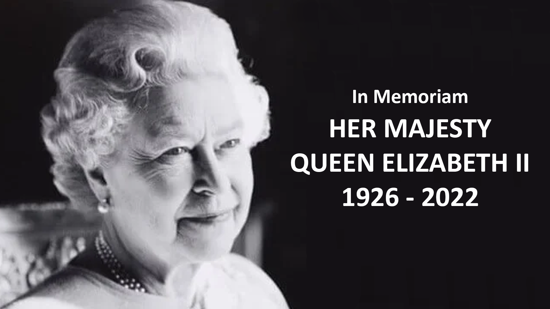 queen elizabeth in memoriam