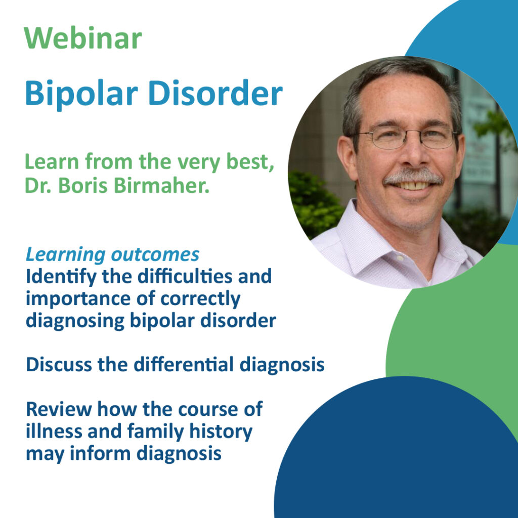 Boris Birmaher Bipolar