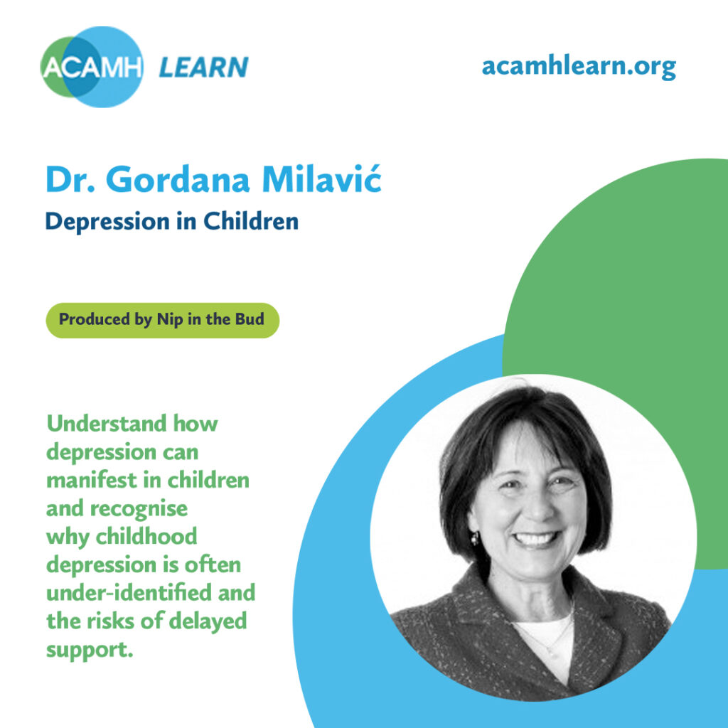 Gordana Milavic_Depression in Children_NIB