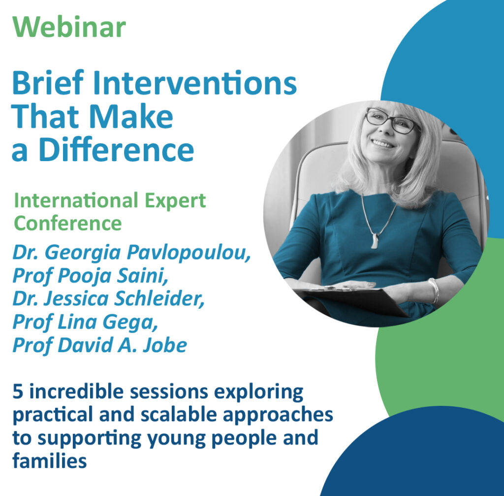 brief interventions from smiling psycho therapist