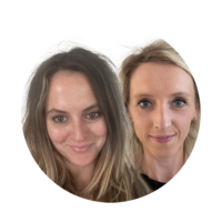 Professor Aja Murray and Amanda Russell
